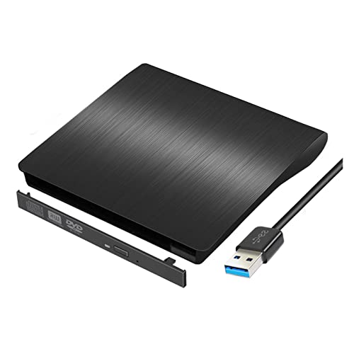 Boîtier SATA USB 3.0 externe pour lecteur graveur CD DVD ROM de PC portable boîtier rigide 9mm - 2