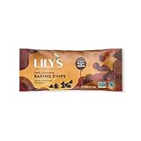 Premium Dark Chocolate Baking Chips by Lily's Sweets |Stevia Sweetened, No Added Sugar, Low-Carb, Keto Friendly | 55% Cacao | Fair Trade, Vegan, Gluten-Free & Non-GMO | 9 ounce, 12-Pack