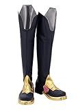 Womens Game Reyna High Boots Shoes Halloween Cosplay Costume (8 M US Female)
