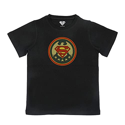 Image of Superman Boy's Cartoon Regular Fit Tshirt