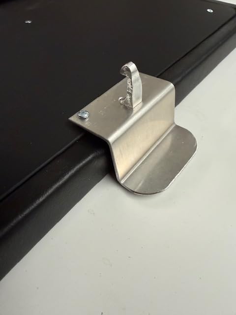 2011-2016 Compatible with Ford F250 F350 Super Duty Armrest Jump Seat NEW Console Lid (Black) USA