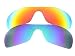 Galaxy Replacement Lenses for Oakley Antix Green&Red Color Polorized,2 Pairs