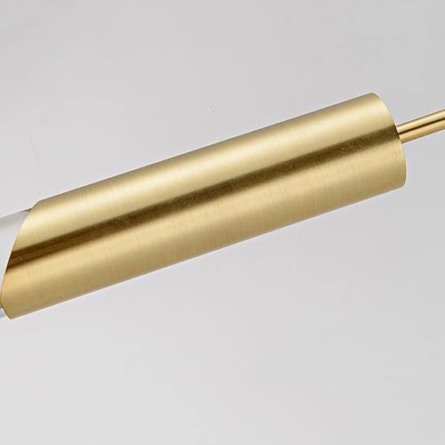 Lámpara de techo de metal escandinavo premium en latón para barra de bar 7