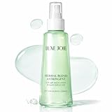 LuxeJoie Astringent Toner Spray – Witch Hazel & Willow Bark Facial Toner for Oily & Combination Skin – Botanical Pore Refining Toner Mist – Herbal Blend Astringent for Oil Control – 8 oz