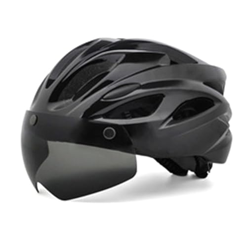Casque de vélo noir pour adultes et femmes idéal pour le vélotaf quotidien