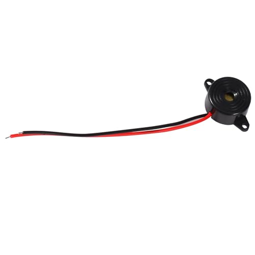 ALARME DE BUZZER DE TOM ELETRÔNICO 3-24V CABO DE SOM CONTÍNUO 100MM