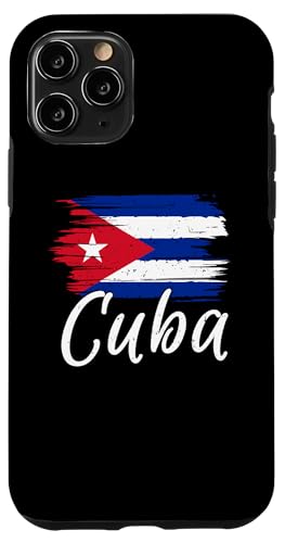 Cuba National Flag Country Pride Roots Vintage Gift �X�}�z�P�[�X iPhone 11 Pro �p