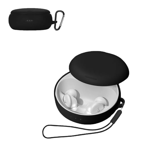 For Soundcore Sleep A30 �P�[�X �ی�J�o�[�yCelesaiq�z �V���R���P�[�X �����[�d�\ �S�ʕی� �����h�~ �L�Y�h�~ �ϏՌ� �h�o �h�� �y�� ���[ Soundcore Sleep A30 �p �P�[�X �J�o�[�i�u���b�N�j