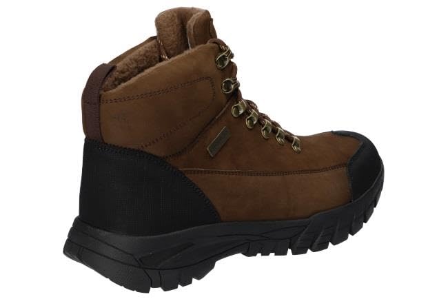 CY123 OCIEPLANE TRAPERY TREKKINGI BUTY ZIMOWE SKÓRZANE MĘSKIE CO 41