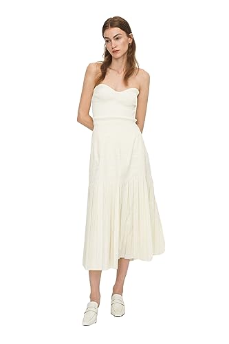 LILY Wilma Pleated A-Line Skirt