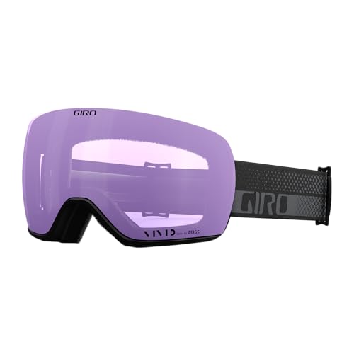 Giro Article II Adult Snow Goggles - Black/Grey Flow Strap with VIVID Apex/VIVID Infrared Lenses