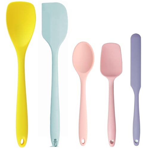 Silicone Spatulas Set of 5 Spatula Mixing Tool