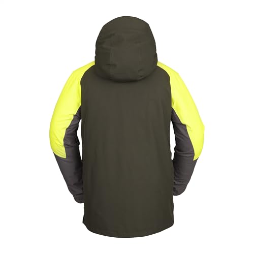 Image of Volcom Men's Brighton Pullover Anarok Hooded Snowboard Jacket