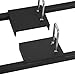 GGDZTMNB Heavy Duty Bars/Running Boards Car Ds Cart-Set of 2 Steel Hdnbrbfccdgcso2