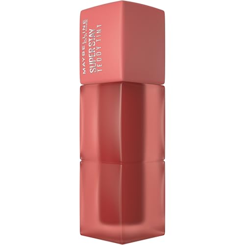 Maybelline Lip Tint Lipstick Super Stay Teddy Tint Blurred Matte Skinny Dip
