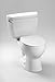 Toto CST743E Eco Drake Two Piece Round 1.28 GPF Toilet with E-Max Flush System