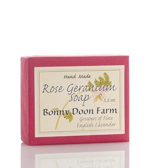 Bonny Doon Farm Rose Geranium Soap Bar, 5.5 OZ