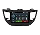 Autoradio für Für Hyundai Tucson Mit Basis-Radio (2015-2018) Android GPS Bluetooth WiFi USB DAB+ Touchscreen 9 8core Carplay AndroidAuto