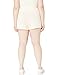 The Drop Women's Adrienne Cotton Blend Pull-On Sweater Short, Whisper White, S