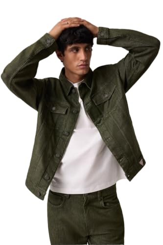 GUESS Oversize denim trucker jacket