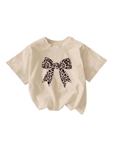 Image of RoseSeek Girl's Graphic Tee Shirt Short Sleeve Round Neck Preppy Casual Trendy Cute Summer Tops