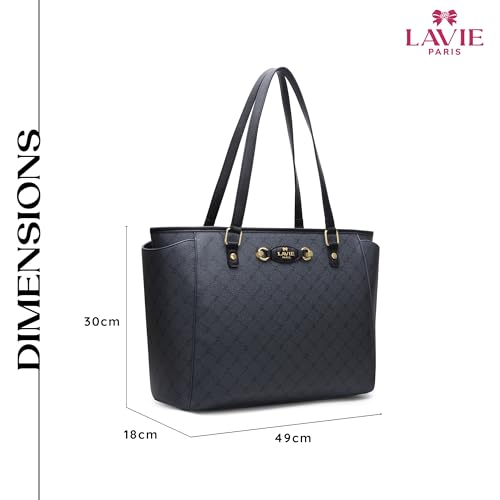Image of LAVIE PARIS Women's Adele 15 Inch Laptop Tote Handbag | Tote Bag for Work | Ladies Purse | Stylish Shoulder Bag | Gift for Women