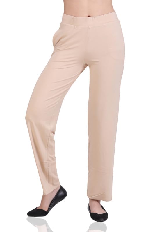 Image of Women's Solid Regular FIT Parallel Pant