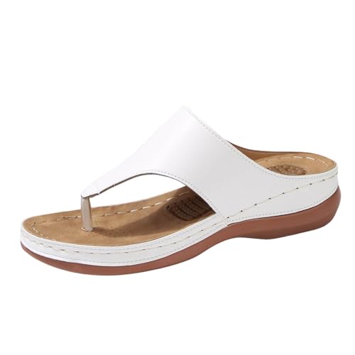 Sandales d'été pour femmes légères avec talon compensé et amorti optimal