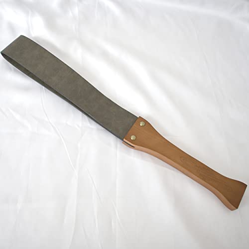 Riem zweep met houten klepel - Afbeelding 6
