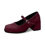 Trachtenschuhe Damen High Heels Pumps Brautschuhe Geschlossene Elegant Und...