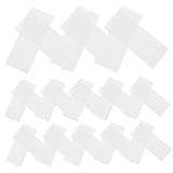 Gatuida 500pièces Papier Buvard Et Bandes De Papier Filtre Laboratoire Élimination De Po...