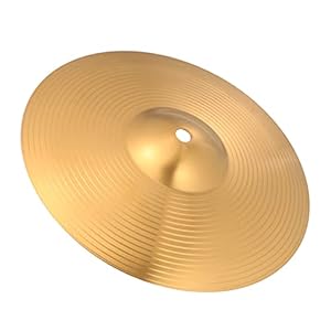 Generic Bekkens, 10 Inch/ 24. 3 cm Messing Bekkens Percussie Drums voor Beginners en Studenten