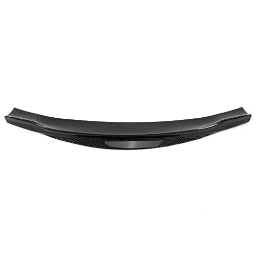 HECASA Front Bumper Lip Compatible with 2012-2017 BMW 5 Series F10 M5 Bumper Center Chin Lip Spoiler Carbon Fiber Plastic by HECASA - Image 2
