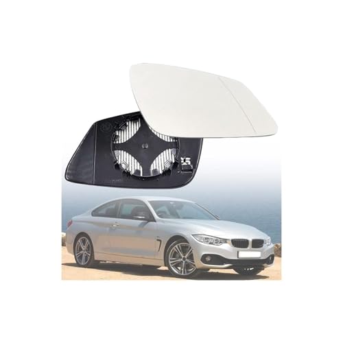 Rétroviseur chauffé pour BMW Série 4 F32 de 2013 à 2020 - Verre de remplacement gauche et droit