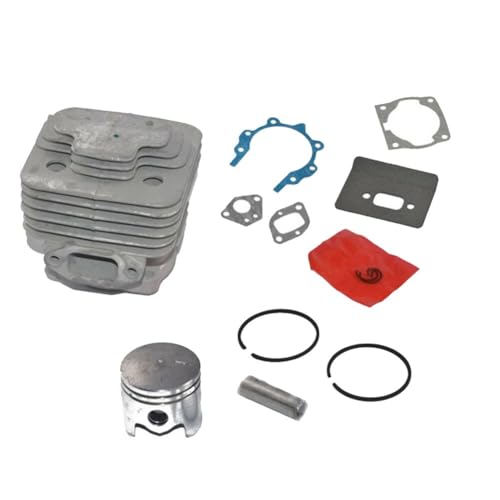 44 mm Zylinder- und Kolben-Set für Timbertech MFS52-2TL-52 MS52-2TL Motorsense mit Kolbenringen, Stift-Sicherungsring, Komplett-Set 44 mm Zylinder- und Kolben-Set für Timbertech MFS52-2TL-52 MS52-2TL Motorsense mit Kolbenringen, Stift-Sicherungsring, Komplett-Set