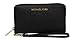 Michael Kors Women's Jet Set Travel Large Smartphone Wristlet (Black/Gold)
