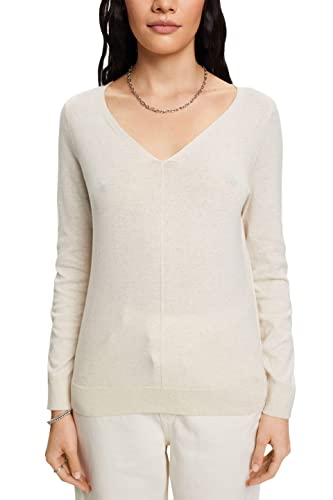 ESPRIT Damen 993EE1I313 Pullover, 289/SAND 5, M