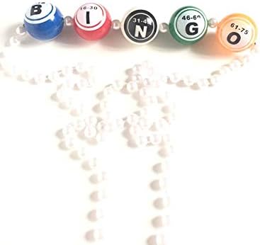 United Novelty Bingo Ball Bead Necklace image 2