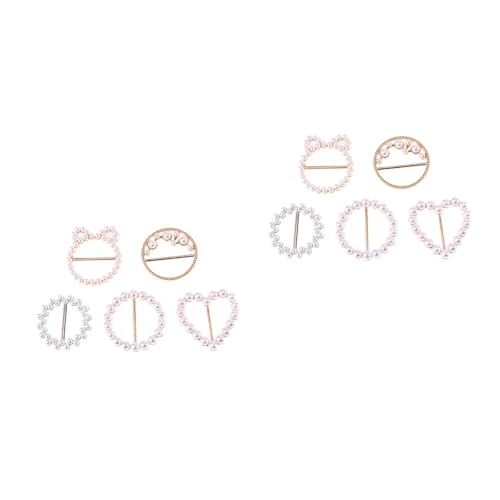 Accessoires de mode pour vêtements avec clips de t-shirt perles