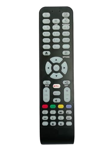 Image of LipiWorld RC1994713 /01 398GR08BEACN0000PH LED LCD Smart TV HD Remote Control Compatible for with Function Netflix AOC Tv Remote