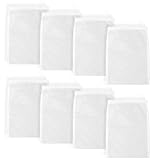 Paquete de 8 bolsas de leche de nueces, 11 x 8 pulgadas, bolsa de colador reutilizable fuerte y duradera, bolsa de nailon...