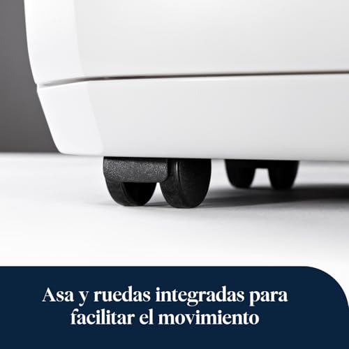 De’Longhi Tasciugo AriaDry Multi - Deshumidificador Doméstico Portátil, 25L/Día de deshumidificación, Función Secado de Ropa, Anti-Moho, Silencioso, Temporizador, Blanco (DDSX225) - imagen 9