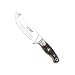 Cudeman Cuchillo 250-C Hoja de Acero MoVa 1.4116 de 13 cm empuñadura de asta de Ciervo de 13,5 cm para Caza, Pesca, Supervivencia y bushcraft + Portabotellas Regalo