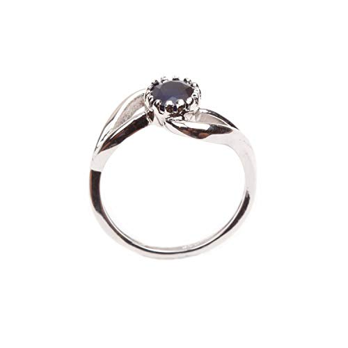 Bague saphir bleu de Bangkok idéale pour illuminer vos soirées
