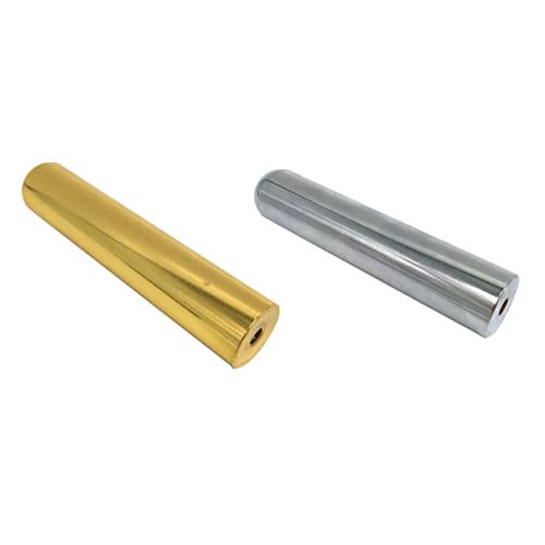 BESPORTBLE 2Pcs Metal Guitar Slide Bars Durable Finger Slides for Guitar for Professional Guitarists Enthusiasts Enhanced Sustain Tone