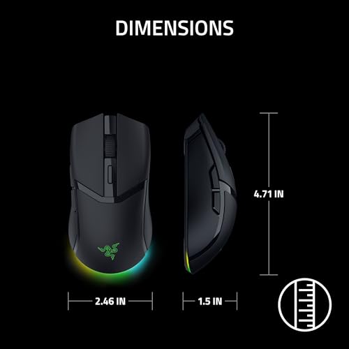 Razer Cobra HyperSpeed Wireless Gaming Mouse, 62g Lightweight, Black - image 9