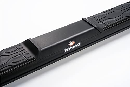 Estribos Keko para 1500 Crew Cab 2019-2025, aluminio y acero miniatura 1