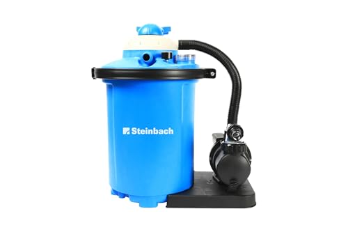 STEINBACH Filteranlage Comfort 75 040100Y Selbstsaugende Pumpe für Pools mit bis zu 40.000 l Umwälzleistung 7 8 m/h Mit integriertem Vorfilter und Manometer