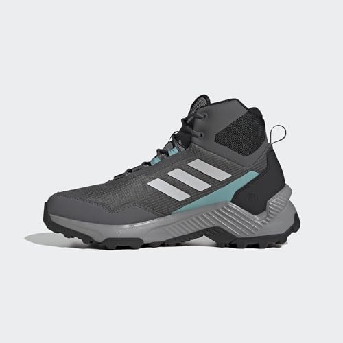 Adidas Damen Eastrail 2.0 Mid RAIN.RDY Hiking Waterproof Shoes, Grey Five/Dash Grey/Core Black, 39 1/3 EU