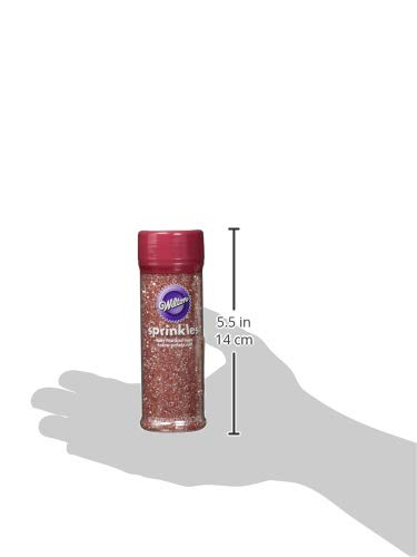 Wilton Pearilized Sugar Food Decorative, Ruby #TOP3